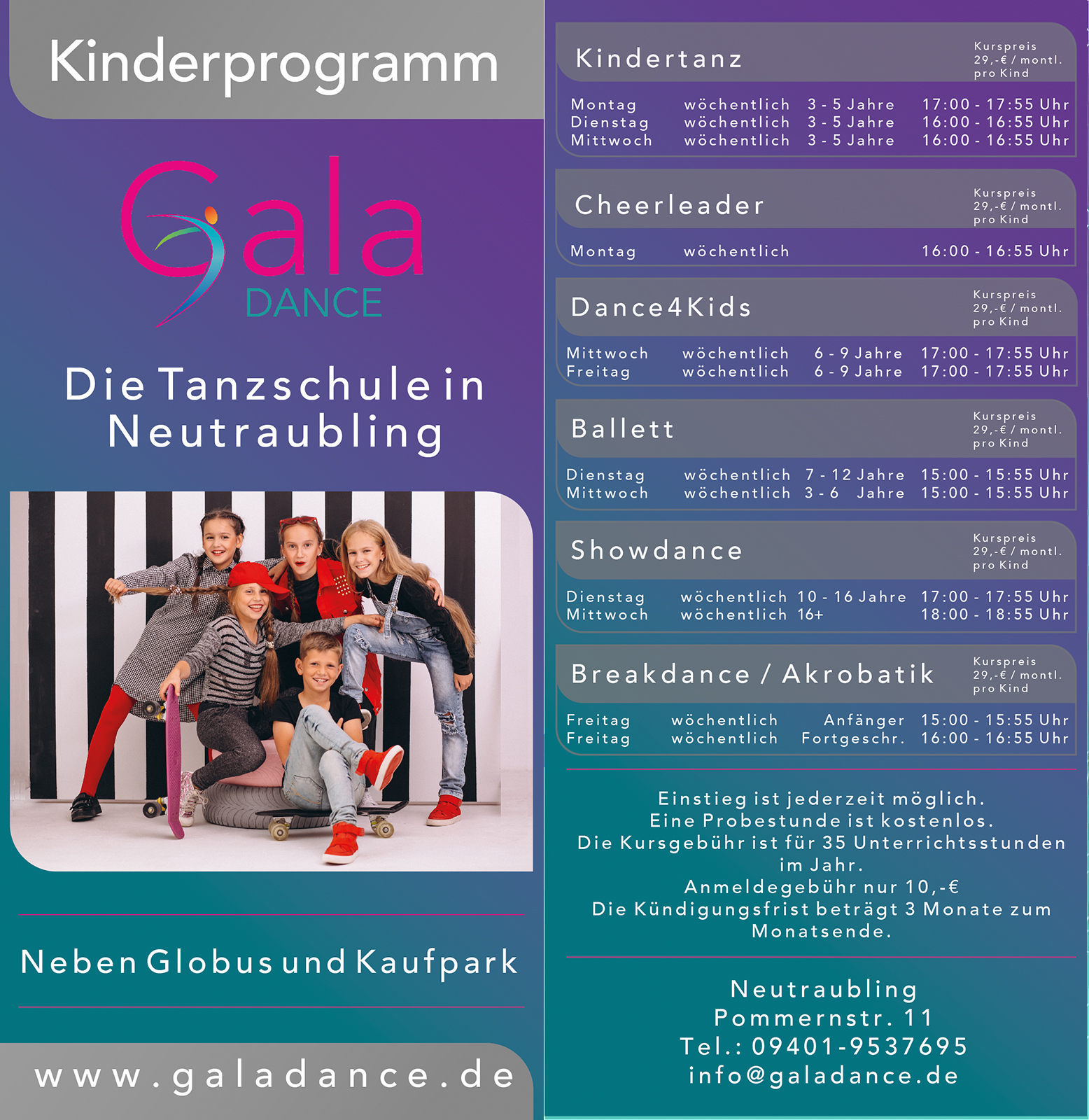 DANCE 4 KIDS