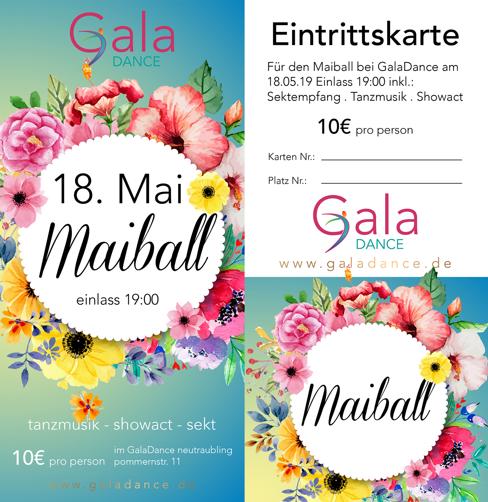 TICKET MAIBALL 2019